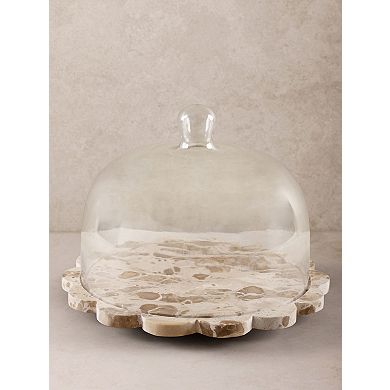 Viola Serving Board with Cloche