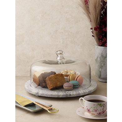Blinq Serving Board with Cloche