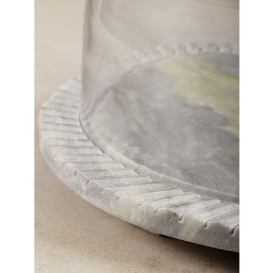 Blinq Serving Board with Cloche