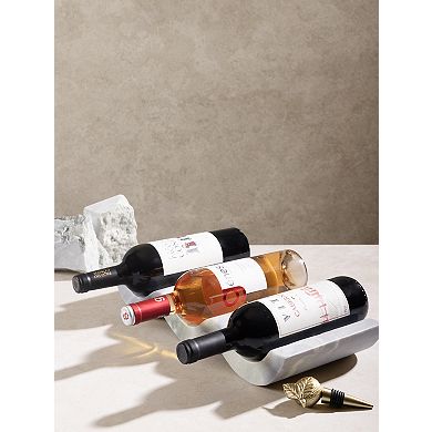 Georgia Wine Bottle Holder - Green Onyx