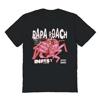 Men's Papa Roach Heatmap Roach Graphic Tee