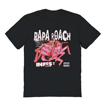 Men's Papa Roach Heatmap Roach Graphic Tee