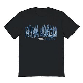 Men's Papa Roach Logo Blur Infest Graphic Tee