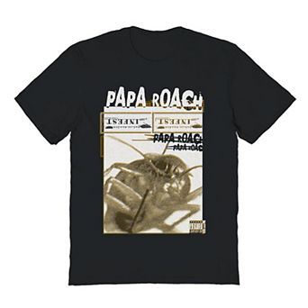 Men's Papa Roach Infest Distress Graphic Tee