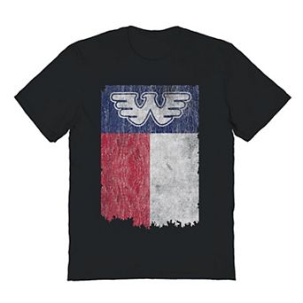 Men's Waylon Jennings Flag Logo Graphic Tee