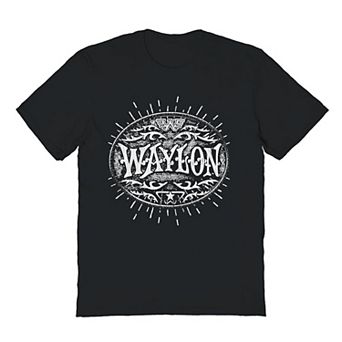 Men's Waylon Jennings Buckle Graphic Tee