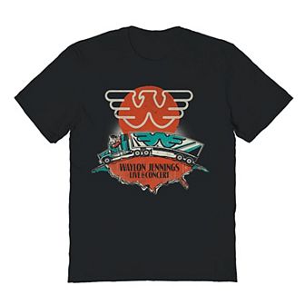 Men's Waylon Jennings Live Graphic Tee