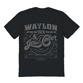 Men's Waylon Jennings King & Queen Graphic Tee