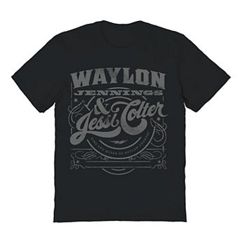 Men's Waylon Jennings King & Queen Graphic Tee