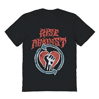 Men's Rise Against Chalk Logo Graphic Tee