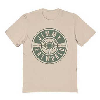 Men's Jimmy Eat World Emblem Ivory Graphic Tee