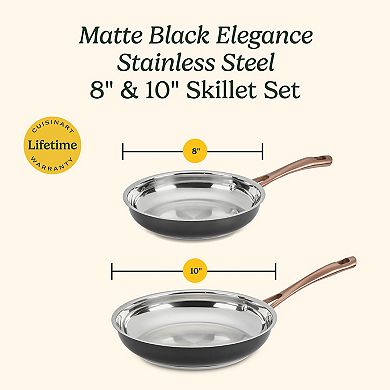 Cuisinart® Elegance 2-pc. Skillet Set