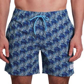 Men's Beach Bros 6.5" 4-Way Stretch Mesh Lined Swim Bottoms