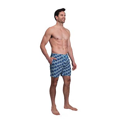 Men's Beach Bros 6.5" 4-Way Stretch Mesh Lined Swim Bottoms