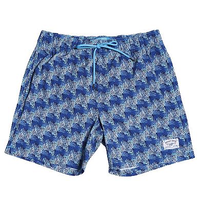 Men's Beach Bros 6.5" 4-Way Stretch Mesh Lined Swim Bottoms