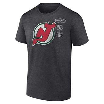 Men's Fanatics New Jersey Devils Origin Heritage Logo Graphic Tee