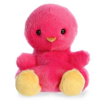 Aurora - Mini Palm Pals - 5" Peyton Pink Chick - Adorable Stuffed Animal