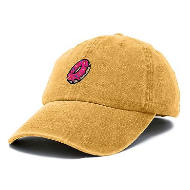 Dalix Donut Embroidered Adjustable Cap