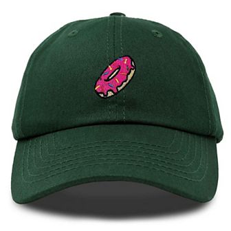 Dalix Donut Embroidered Adjustable Cap