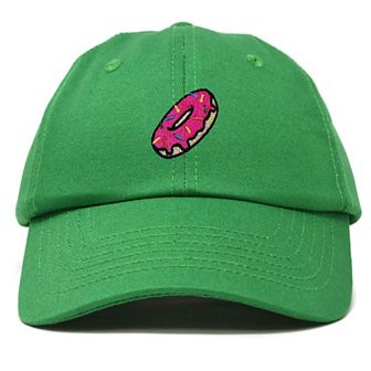 Dalix Donut Embroidered Adjustable Cap