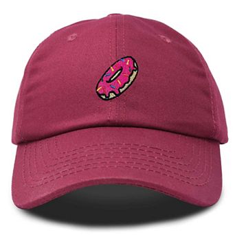 Dalix Donut Embroidered Adjustable Cap