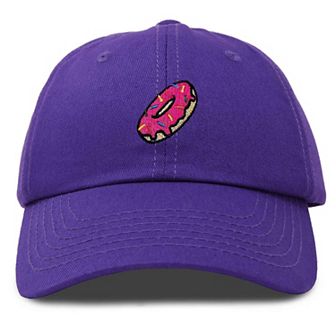Dalix Donut Embroidered Adjustable Cap