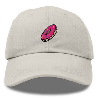 Dalix Donut Embroidered Adjustable Cap