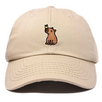 Dalix Capybara Embroidered Everyday Hat