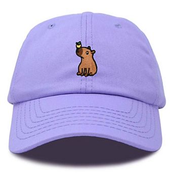 Dalix Capybara Embroidered Everyday Hat