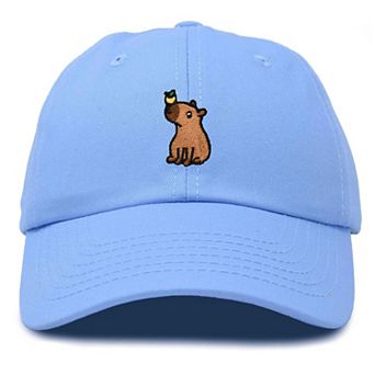 Dalix Capybara Embroidered Everyday Hat