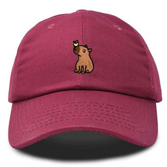 Dalix Capybara Embroidered Everyday Hat