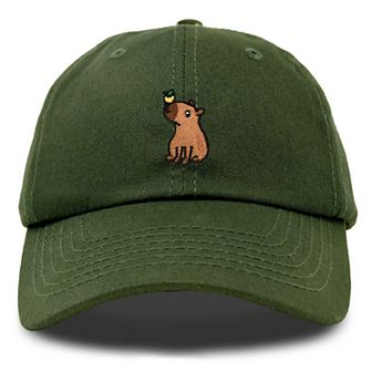 Dalix Capybara Embroidered Everyday Hat