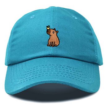 Dalix Capybara Embroidered Everyday Hat