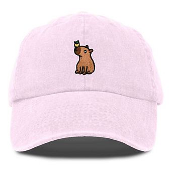 Dalix Capybara Embroidered Everyday Hat
