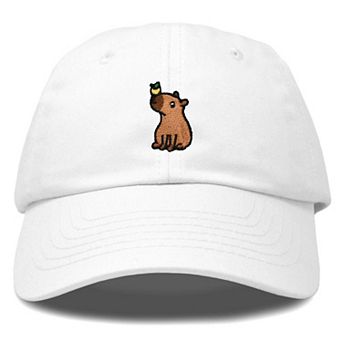 Dalix Capybara Embroidered Everyday Hat