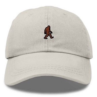 Dalix Sasquatch Embroidered Dad Hat