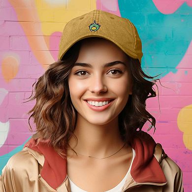 Dalix Froggy Unicorn Embroidered Cap