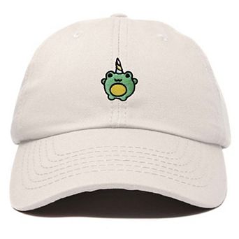 Dalix Froggy Unicorn Embroidered Cap