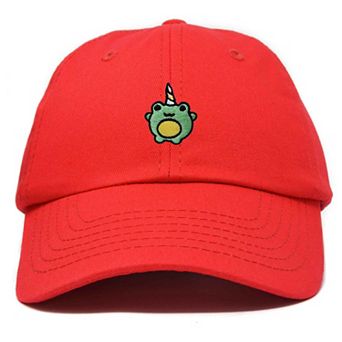 Dalix Froggy Unicorn Embroidered Cap