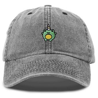 Dalix Froggy Unicorn Embroidered Cap