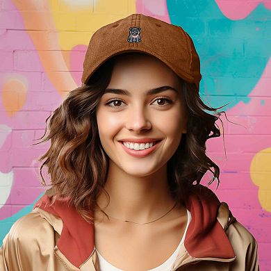 Dalix Hippo Embroidered Adjustable Hat