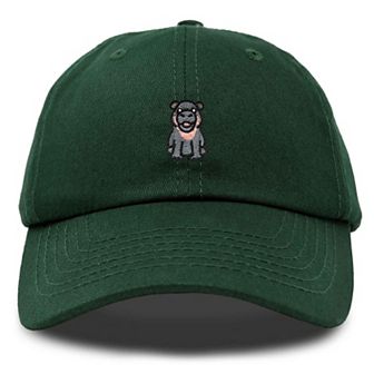 Dalix Hippo Embroidered Adjustable Hat