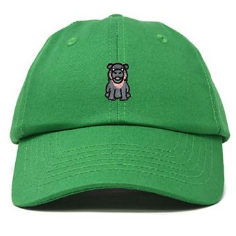 Dalix Hippo Embroidered Adjustable Hat