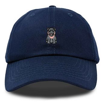 Dalix Hippo Embroidered Adjustable Hat