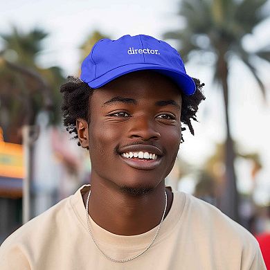 Dalix Director Embroidered Low Crown Cap