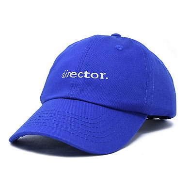 Dalix Director Embroidered Low Crown Cap