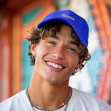 Dalix Director Embroidered Low Crown Cap