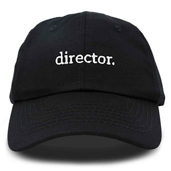 Dalix Director Embroidered Low Crown Cap