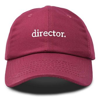 Dalix Director Embroidered Low Crown Cap