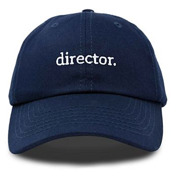 Dalix Director Embroidered Low Crown Cap